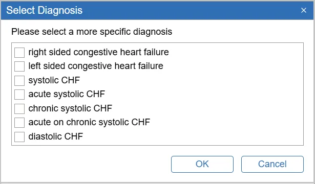 Diagnostic Prompt - CHF